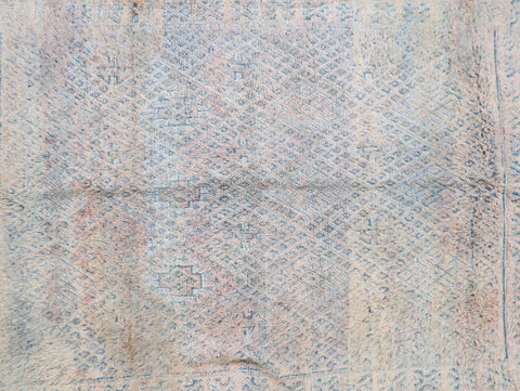 Hennuba Vintage Moroccan Rug  6'7" x 8'9" Hennuba Vintage Moroccan Rug  6'7" x 8'9"
