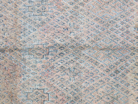 Hennuba Vintage Moroccan Rug  6'7" x 8'9" Hennuba Vintage Moroccan Rug  6'7" x 8'9"