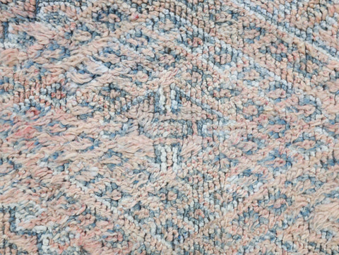 Hennuba Vintage Moroccan Rug  6'7" x 8'9" Hennuba Vintage Moroccan Rug  6'7" x 8'9"