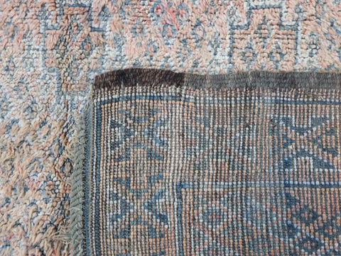 Hennuba Vintage Moroccan Rug  6'7" x 8'9" Hennuba Vintage Moroccan Rug  6'7" x 8'9"