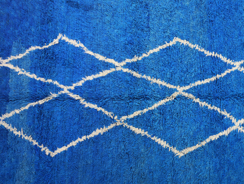 Hissu Beni Ourain Rug  5'8" x 8'4" Hissu Beni Ourain Rug  5'8" x 8'4"