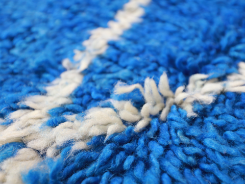 Hissu Beni Ourain Rug  5'8" x 8'4" Hissu Beni Ourain Rug  5'8" x 8'4"