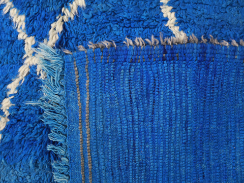 Hissu Beni Ourain Rug  5'8" x 8'4" Hissu Beni Ourain Rug  5'8" x 8'4"