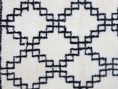 Anella Beni Ourain Rug 5'3" x 8'3" Anella Beni Ourain Rug 5'3" x 8'3"