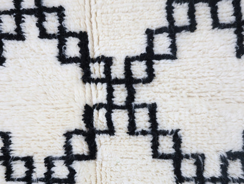 Anella Beni Ourain Rug 5'3" x 8'3" Anella Beni Ourain Rug 5'3" x 8'3"