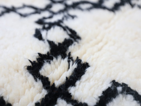 Anella Beni Ourain Rug 5'3" x 8'3" Anella Beni Ourain Rug 5'3" x 8'3"