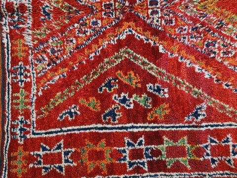 Lila Vintage Moroccan Rug  5'8" x 10'5" Lila Vintage Moroccan Rug  5'8" x 10'5"