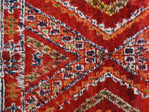 Lila Vintage Moroccan Rug  5'8" x 10'5" Lila Vintage Moroccan Rug  5'8" x 10'5"