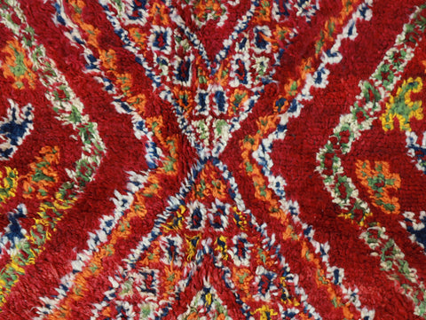 Lila Vintage Moroccan Rug  5'8" x 10'5" Lila Vintage Moroccan Rug  5'8" x 10'5"