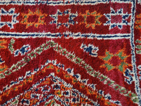 Lila Vintage Moroccan Rug  5'8" x 10'5" Lila Vintage Moroccan Rug  5'8" x 10'5"