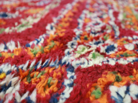 Lila Vintage Moroccan Rug  5'8" x 10'5" Lila Vintage Moroccan Rug  5'8" x 10'5"