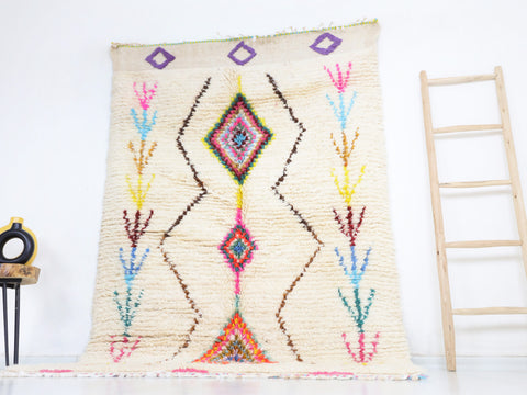 Amghar Moroccan Rug 5'1" x 8'3" Amghar Moroccan Rug 5'1" x 8'3"