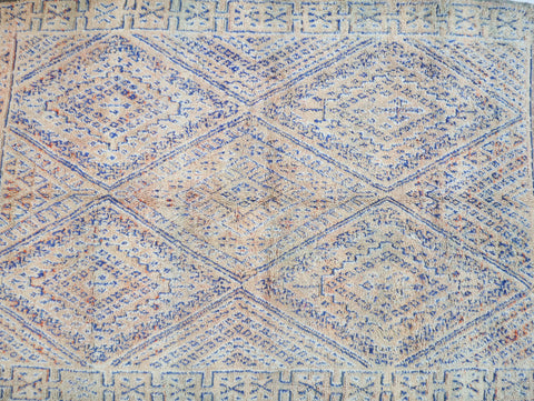 Ouna Vintage Moroccan Rug  7'1" x 10'7" Ouna Vintage Moroccan Rug  7'1" x 10'7"