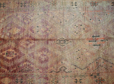 Tirga Vintage Moroccan Rug  6'4" x10'6" Tirga Vintage Moroccan Rug  6'4" x10'6"