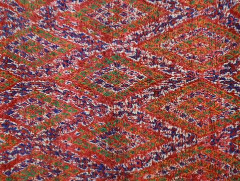 Oussa Vintage Moroccan Rug  6'8" x 11'0" Oussa Vintage Moroccan Rug  6'8" x 11'0"