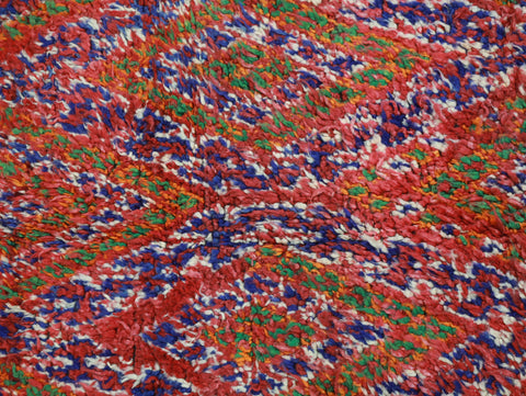 Oussa Vintage Moroccan Rug  6'8" x 11'0" Oussa Vintage Moroccan Rug  6'8" x 11'0"