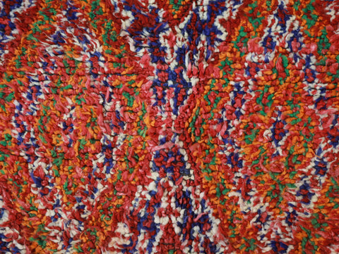Oussa Vintage Moroccan Rug  6'8" x 11'0" Oussa Vintage Moroccan Rug  6'8" x 11'0"