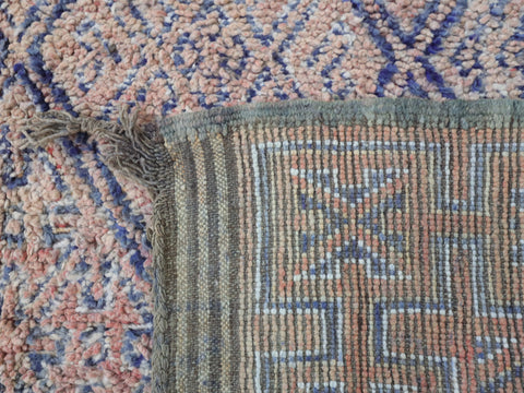 Badida Vintage Moroccan Rug  6'5" x 10'4" Badida Vintage Moroccan Rug  6'5" x 10'4"