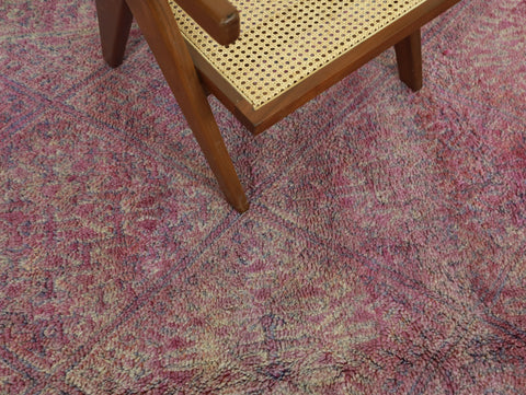 Tiska Vintage Moroccan Rug  7'0" x 10'7" Tiska Vintage Moroccan Rug  7'0" x 10'7"