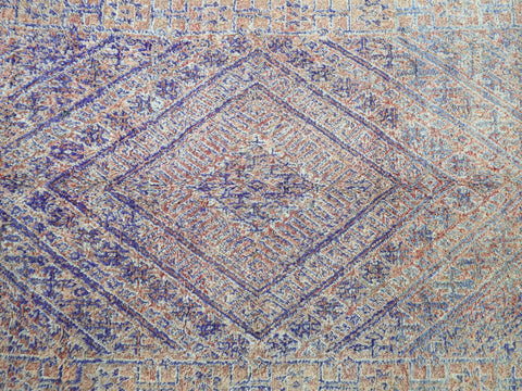 Businat Vintage Moroccan Rug 6'8" x 13'1" Businat Vintage Moroccan Rug 6'8" x 13'1"