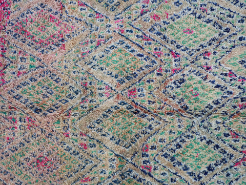 Djanet Vintage Moroccan Rug  6'5" x 11'9" Djanet Vintage Moroccan Rug  6'5" x 11'9"