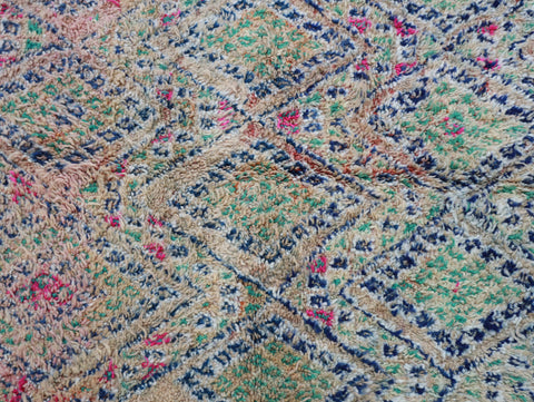 Djanet Vintage Moroccan Rug  6'5" x 11'9" Djanet Vintage Moroccan Rug  6'5" x 11'9"