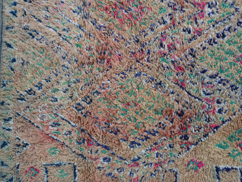 Djanet Vintage Moroccan Rug  6'5" x 11'9" Djanet Vintage Moroccan Rug  6'5" x 11'9"