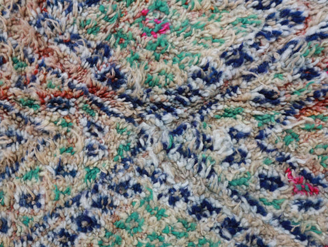 Djanet Vintage Moroccan Rug  6'5" x 11'9" Djanet Vintage Moroccan Rug  6'5" x 11'9"