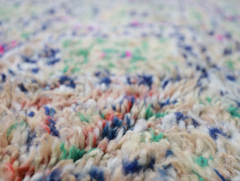 Djanet Vintage Moroccan Rug  6'5" x 11'9" Djanet Vintage Moroccan Rug  6'5" x 11'9"