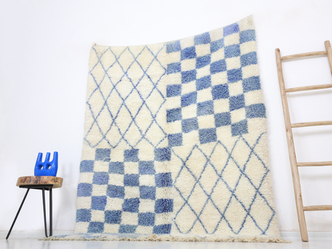 Massin Beni Ourain Rug  5'2" x 6'8" Massin Beni Ourain Rug  5'2" x 6'8"