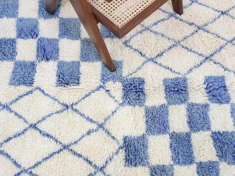 Massin Beni Ourain Rug  5'2" x 6'8" Massin Beni Ourain Rug  5'2" x 6'8"