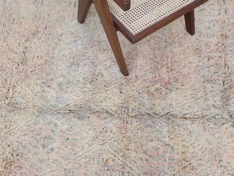 Taharit Vintage Moroccan Rug  6'4" x 10'3" Taharit Vintage Moroccan Rug  6'4" x 10'3"