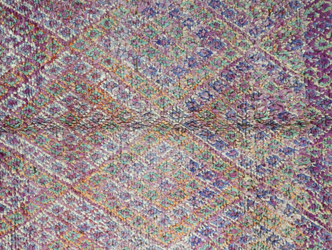 Kahina Vintage Moroccan Rug  6'4" x9'4" Kahina Vintage Moroccan Rug  6'4" x9'4"