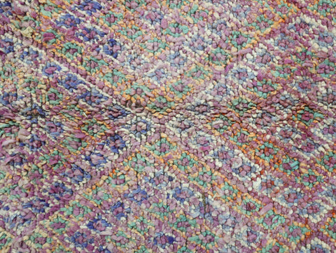 Kahina Vintage Moroccan Rug  6'4" x9'4" Kahina Vintage Moroccan Rug  6'4" x9'4"