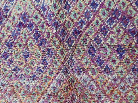 Kahina Vintage Moroccan Rug  6'4" x9'4" Kahina Vintage Moroccan Rug  6'4" x9'4"