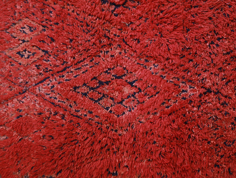 Ayyur Vintage Moroccan Rug  6'8" x9'8" Ayyur Vintage Moroccan Rug  6'8" x9'8"