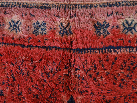 Ayyur Vintage Moroccan Rug  6'8" x9'8" Ayyur Vintage Moroccan Rug  6'8" x9'8"
