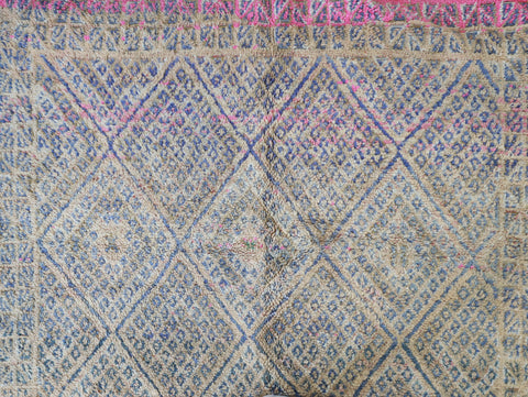 Tililla Vintage Moroccan Rug  6'2" x11'2" Tililla Vintage Moroccan Rug  6'2" x11'2"