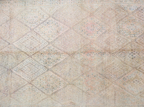 Tighilt Vintage Moroccan Rug  7'2" x12'6" Tighilt Vintage Moroccan Rug  7'2" x12'6"