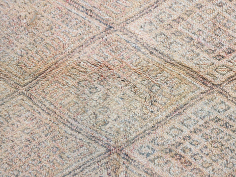Tighilt Vintage Moroccan Rug  7'2" x12'6" Tighilt Vintage Moroccan Rug  7'2" x12'6"