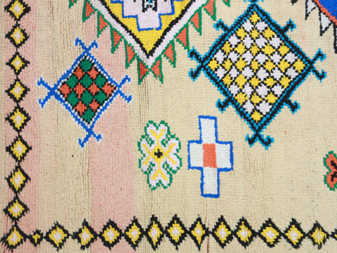 Cilyan Vintage Moroccan Rug  6'3" x12'1" Cilyan Vintage Moroccan Rug  6'3" x12'1"