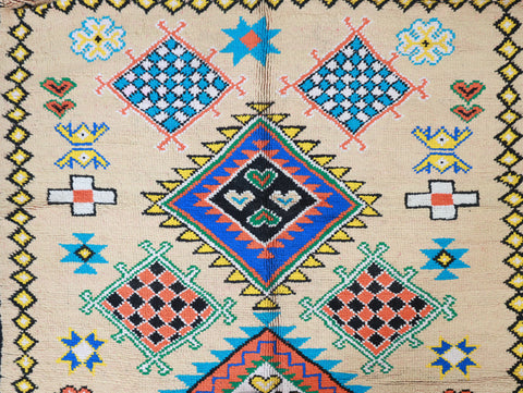 Cilyan Vintage Moroccan Rug  6'3" x12'1" Cilyan Vintage Moroccan Rug  6'3" x12'1"