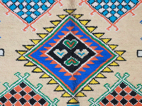 Cilyan Vintage Moroccan Rug  6'3" x12'1" Cilyan Vintage Moroccan Rug  6'3" x12'1"