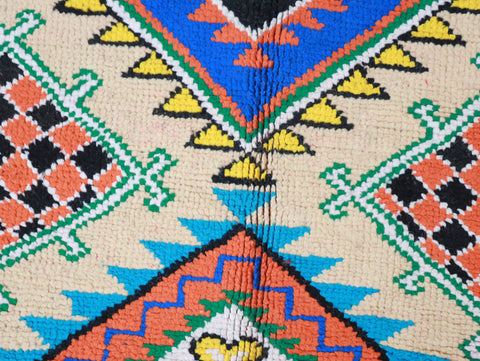 Cilyan Vintage Moroccan Rug  6'3" x12'1" Cilyan Vintage Moroccan Rug  6'3" x12'1"