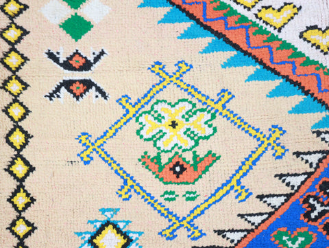 Cilyan Vintage Moroccan Rug  6'3" x12'1" Cilyan Vintage Moroccan Rug  6'3" x12'1"