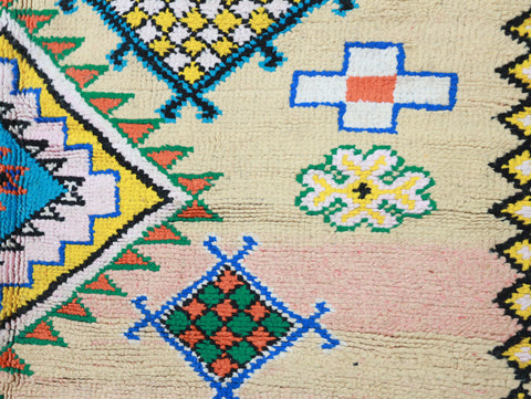 Cilyan Vintage Moroccan Rug  6'3" x12'1" Cilyan Vintage Moroccan Rug  6'3" x12'1"