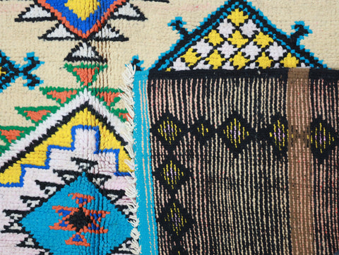 Cilyan Vintage Moroccan Rug  6'3" x12'1" Cilyan Vintage Moroccan Rug  6'3" x12'1"