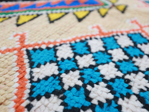 Cilyan Vintage Moroccan Rug  6'3" x12'1" Cilyan Vintage Moroccan Rug  6'3" x12'1"