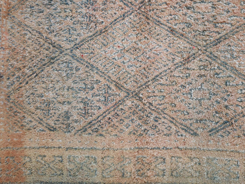 Timont Vintage Moroccan Rug  7'1" x9'9" Timont Vintage Moroccan Rug  7'1" x9'9"