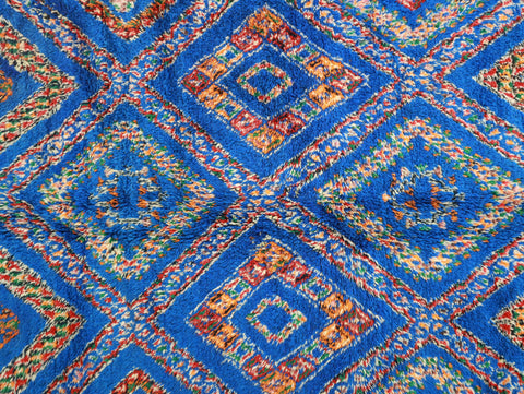 Bassou Vintage Moroccan Rug  6'2" x 12'7" Bassou Vintage Moroccan Rug  6'2" x 12'7"